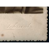 Magyar férfi pénzügyőr egyenruhában, Nagykanizsa, helytörténet, Horthy-korszak, 1935, 1930-as évek, Eredeti fotó, hátulján feliratozott papírkép.  