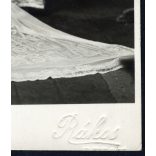 Rákos fotó, Budapest, gyönyörű menyasszony, esküvő, virág, ünnep, Horthy-korszak, 1943, 1940-es évek, Eredeti fotó, papírkép.  