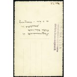 MONA LISA műterem, Albertfalva, kislány télikabátban, kokárdával, helytörténet, Horthy-korszak, 1930-as évek, Eredeti, pecséttel jelzett fotó, hátulján feliratozott papírkép.  