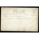 „Mintacsapat” az országot járja bemutatóval. Iskolás lányok, sport, torna, különös tornaruha, a korabeli sajtó írt róluk, monarchia, 1909, 1900-as évek, Eredeti fotó, hátulján feliratozott papírkép.  