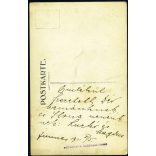 Carposio műterem, Fiume, Tengermellék, testvérek, „Lurkó és Magdus” fényképe, matrózruha, monarchia, 1911, 1910-es évek, Eredeti fotó, hátulján feliratozott, pecséttel jelzett papírkép.   