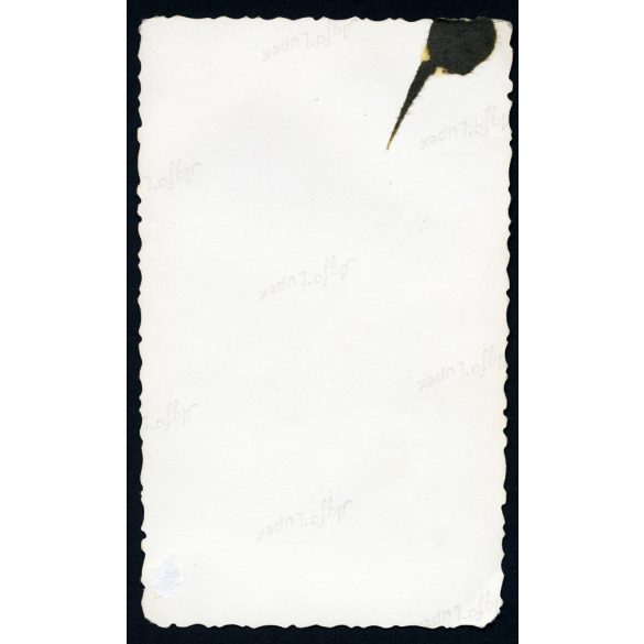 Postás üdülőház, Balatonalmádi (fürdő), elegáns család az üdülőnél, Balaton, helytörténet, 1930-as évek, Eredeti fotó, papírkép, hátulján ragasztásnyommal.  