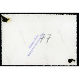 Gláser-Foto, Balatonalmádi, nők fürdőruhában, strand, fürdő, Balaton, „Postás üdülőház” felirat a padon, helytörténet, 1930-as évek, Eredeti fotó, pecséttel jelzett papírkép.