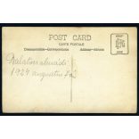 Csinos nők modern fürdőruhákban, Balatonalmádi, fürdősapka, Balaton, helytörténet, Horthy-korszak, 1924, 1920-as évek, Eredeti fotó, hátulján feliratozott papírkép.  