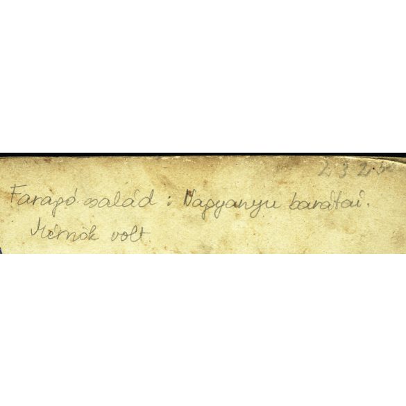 Nagyobb méret, Mai és Társa műterem. Budapest, Faragó Lipót mérnök és családja, Grimm mesekönyv, gyerek, játék, karika, matrózblúz, monarchia, 1900-as évek, Eredeti, feliratozott kabinetfotó, gyönyörű hátlappal, rajta a fotóműterem képével!   