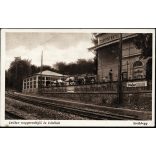 Áldor Dezső felvétele, Dréher nagyvendéglő és kávéház, Svábhegy, Budapest, söröző, étterem, vendéglátás,  Horthy-korszak, helytörténet, 1920-as évek, Eredeti képeslap fotó, papírkép.