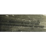 A II. zászlóalj, olasz front (?), Isonzó (?), 1. világháború, fegyver, egyenruha, monarchia, 1917. III. 21, 1910-es évek, Eredeti fotó, papírkép, hátulján feliratozott.  