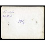 Magyar és német katonák fedezékben, kutyával, Sokola (Falkenberg) Lengyelország,  egyenruha, 1. világháború, monarchia, 1916. március 11, 1910-es évek, Eredeti fotó, papírkép, elején-hátulján feliratozva.  