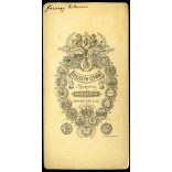 Goszleth István műterme, Budapest, Ferenczy Kálmán egyenruhában, K.u.K., kard, katona, monarchia, 1890-es évek, Eredeti kabinetfotó, hátulján feliratozva.  