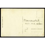 Vajda Sándor fényképész, Szabadka, Vajdaság, „Mezneristák”, iskolás lányok matrózblúzban, helytörténet, monarchia, 1910-es évek, Eredeti fotó, papírkép, hátulján feliratozott, jelzett. 