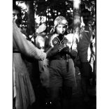 Cserkészek, világdzsembori, jamboree. Eredeti üveg NEGATÍV! Szír fiú cserkész egyenruhában, Gödöllő, egyenruha, különös, Horthy-korszak, 1933, 1930-as évek, Eredeti fotó negatív, ritka üvegnegatív. 