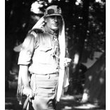 Cserkészek, világdzsembori, jamboree. Eredeti üveg NEGATÍV! Cserkész vezető különös, egyenruhában, Gödöllő, különös, Horthy-korszak, 1933, 1930-as évek, Eredeti fotó negatív, ritka üvegnegatív.