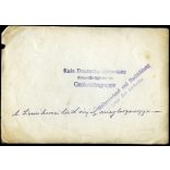 Nagyobb méret, Hazai Samu báró, tábornok, honvédelmi miniszter koszorúz, Rakowiec (?) katonai hősi emlékmű, 1. világháború, monarchia, 1910-es évek, Eredeti fotó, papírkép, oldala, sarkai sérültek, hátulján feliratozott, jelzett.