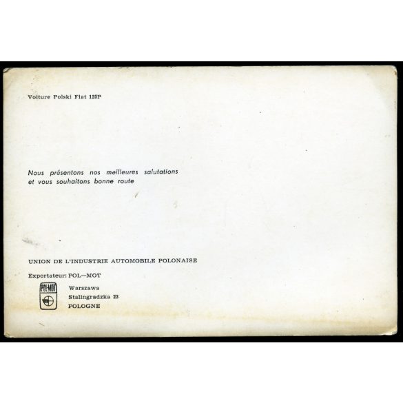 Nagyobb méret, Polski Fiat P 125, Lengyelország, autó, nő fürdőruhában, bikini, jármű, közlekedés, 1960-as évek, Eredeti fotó, papírkép, reklámfotó, sarkai sérültek, hátulján jelzett. 
