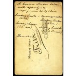 Mager utóda Fritz műterem, Komárom, a Liszkay (Olaszliszkai) gyerekek játéklovas kordéval, Liszkay Eszter, Jenő, Sándor, József, helytörténet, monarchia, 1898, 1890-as évek, Eredeti, hátulján feliratozott kabinetfotó.