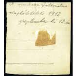 Internátus alapkő letétele, Munkács, Kárpátalja, ünnep, katonatiszt, egyenruha, 1912. szeptember 12,  1910-es évek, monarchia, helytörténet, Eredeti fotó, hátulján feliratozott papírkép.  