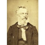 Letzter Lázár műterme, Kassa (Felvidék), (Debrecen?, Szeged?), elegáns szakállas férfi portréja, nyakkendő, helytörténet, monarchia, 1870-es évek, Eredeti kabinetfotó. 