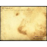 Nagyobb méret, Popp Lipót vegyészmérnök, Fiume, úri társaság a szüreten, hordó, bor, pince, vicces, vendéglátás, 1910, 1910-es évek, monarchia, Eredeti fotó, hátulján feliratozott, pecséttel jelzett papírkép, sarka törött.  