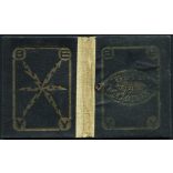 BEVV arcképes igazolvány, Budapest, 1920-as évek, elegáns bajuszos férfi, Budapesti egyesült villamos vasutak, közlekedés, Horthy-korszak, Eredeti fotós igazolvány, bérlet eredeti tokjában, mélynyomó szárazbélyegzővel jelzett.  