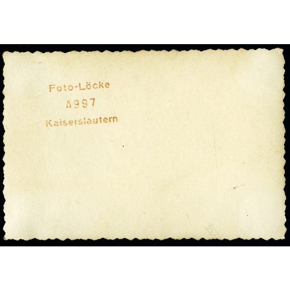 Birodalmi munkaszolgálatos katonák egyenruhában, Németország, náci, horogkereszt, (Freiwilligearbeitsdienst, Reichsarbeitdienst) 2. világháború,  Horthy-korszak 1940-es évek, Eredeti fotó, pecséttel jelzett papírkép. 