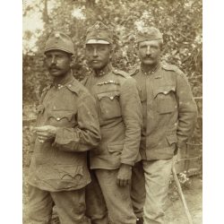   Tábori posta 622, Virágh János (1. honvéd gyalogezred), feleségének, magyar katonák, egyenruha, 1. világháború, katona, monarchia, 1917. VIII. 18., 1910-es évek, Eredeti fotó, papírkép, hátulján feliratozott Tábori posta.  
