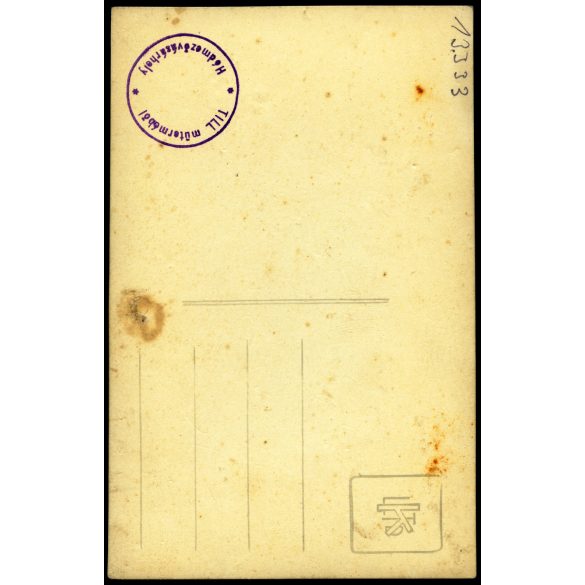 Till műterem, Hódmezővásárhely, testvérek, elegáns gyerekek karikával, játék, helytörténet, Horthy-korszak, 1920-as évek, Eredeti fotó, pecséttel jelzett papírkép. 