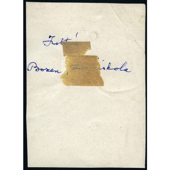 K.u.K Tiroli Kaiserjager, császárvadász tiszt, Bozen, tiszti iskola, magyar katonatiszt egyenruhában, bajusz, 1. világháború, monarchia, 1910-es évek, Eredeti fotó, hátulján feliratozott papírkép.
