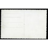 Magyar zászlók a Fő téren, Gyergyószentmiklós, Erdély, üzletek, kirakatok, magyar feliratok, 2. világháború, 1940-es évek, Horthy-korszak, Eredeti fotó, papírkép.   