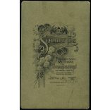Nagyobb méret, Schmidt Ede műterme, Budapest, monarchia, elegáns házaspár katona fiúval, család, egyenruha, 1. világháború, monarchia, 1910-es évek, Eredeti kabinetfotó. 