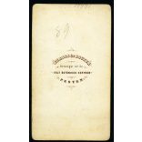 Borsos és Doctor műterme, Pest, elegáns fiatal nő portréja, gyönyörű haj, frizura, nemes, monarchia, 1860-as évek, Eredeti CDV, vizitkártya fotó. 