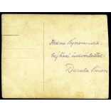 Magyar katona, Darula Sándor különös egyenruhában, puska, 1. világháború,  monarchia, 1910-es évek, Eredeti fotó, hátulján feliratozott papírkép.  