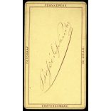 Beszédes Sándor műterme, Esztergom, elegáns nő nyaklánccal, ékszer, monarchia, 1870-es évek, Eredeti CDV, vizitkártya fotó gyönyörű hátlappal.  