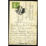 Brauner i Wollner műterem, Károlyváros (Karovac), Horvátország, magyar katonatisztek, kard, egyenruha, bajusz, katona, 1910-es évek, monarchia, Eredeti fotó, hátulján feliratozott papírkép „Károlyváros” postabélyegzővel. 