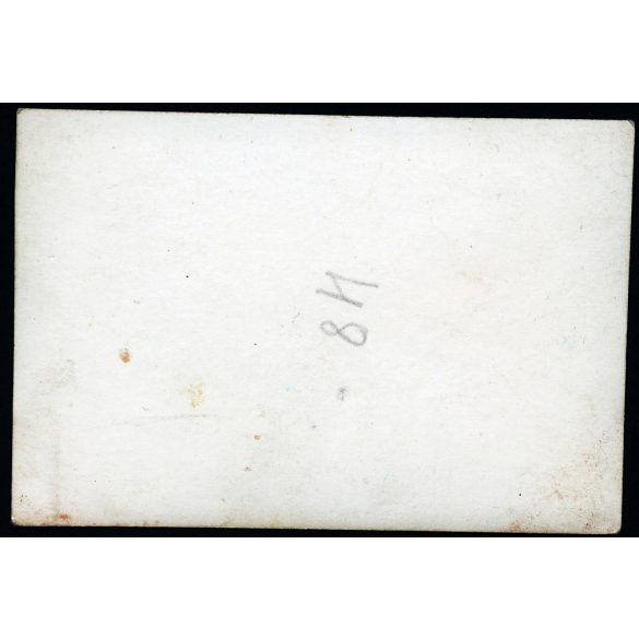 Orion televízió reklám egy felvonuláson a gyár vezetőivel, Budapest, tv, szocializmus, 1950-es évek, . Eredeti fotó, papírkép.  