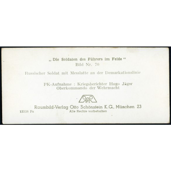 Szovjet katona a német-szovjet demarkációs vonalnál, Lengyelország, katona, egyenruha, 2. világháború, Horthy-korszak, 1939, 1930-as évek, Eredeti sztereó fotó, hátulján feliratozott gyűjteményes papírkép.  