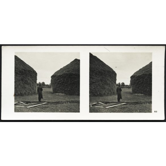 Hadizsákmány, lefoglalt lengyel fegyverek Varsóban, Lengyelország, 2. világháború, Horthy-korszak, 1939, 1930-as évek, Eredeti sztereó fotó, hátulján feliratozott gyűjteményes papírkép. 