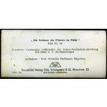 Német katonák teherautót javítanak, Lengyelország, az utánpótlási vonalakon civil járműveket is használnak, egyenruha, 2. világháború, Horthy-korszak, 1939, 1930-as évek, Eredeti sztereó fotó, hátulján feliratozott gyűjteményes papírkép.
