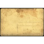 „Csapatszállítás a frontra Ivangorod”, magyar katonák szállítása tehervonaton, 1. világháború, egyenruha, jármű, közlekedés, vasút, monarchia, 1910-es évek, Eredeti fotó, hátulján feliratozott papírkép. 