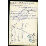 Tábori posta 622, Virágh János (1. honvéd gyalogezred), levele kislányának, egyenruha, 1. világháború, katona, monarchia, 1917. VII. 31., 1910-es évek, Eredeti fotó, papírkép, hátulján feliratozott Tábori posta. 