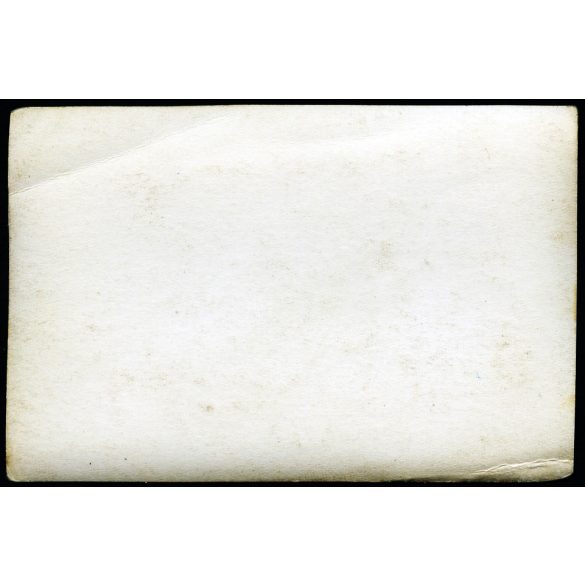 Házak megrongálódva, golyónyomokkal és belőtt ablakokkal, Budapest, Rákóczi út, Blaha Lujza tér, forradalom, ötvenhat, VII. kerület,  kommunizmus, 1956, 1950-es évek, Eredeti fotó, papírkép, alsó sarkán gyűrődés. 