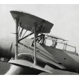 ARADO AR95 V4 BMW motorral szerelt német repülőgép náci horogkereszt jelzéssel, jármű, közlekedés, 2. világháború, aviatika, , 1930-as évek, Horthy-korszak, Eredeti gyári fotó, hátulján feliratozott papírkép. 