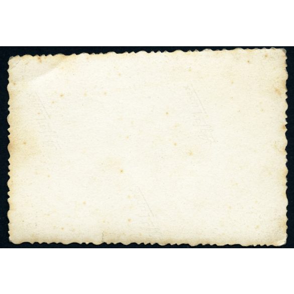 Az Aranyvonat egy vasútállomáson, Szent Jobb, Szent István év, egyház, ünnep, jármű, közlekedés, Horthy-korszak, 1938, 1930-as évek, Eredeti fotó,  papírkép, sarkán törésnyom.  