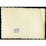 A Csobánc motoros hajó a kikötőben, Balaton, , MHRT, MAHART, jármű, közlekedés, szocializmus, 1950-es évek, Eredeti fotó,  papírkép, sarkán törésnyom.  