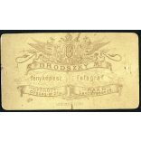 Brodszky Miklós műterme, Győr, elegáns bajuszos férfi portréja, monarchia, 1880-as évek, Eredeti CDV, vizitkártya fotó.   méret megközelítőleg (centiméterben): 6 x 10.5  Használt! Eredeti nagyítás! Nem reprint, nem másolat. 