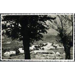   Sztanek Ede tájképfényképező kiadása, Mátraszentlászló, a falu látképe, helytörténet, Horthy-korszak, 1930-as évek. Eredeti képeslap fotó, papírkép. 
