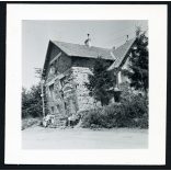 A Vadvirág turistaház, Mátraszentimre, Mátra, vendéglátás, kocsma, kirándulás, turizmus, üzlet, kirakat, , 1940-es évek. Eredeti fotó, papírkép. 