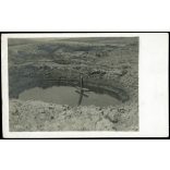 Tábori posta 622, Virágh János (1. honvéd gyalogezred), levele családjának, bombatölcsér kereszttel, egyenruha, 1. világháború, katona, monarchia, 1917. V., 1910-es évek, Eredeti fotó, papírkép, hátulján feliratozott Tábori posta, fotó képeslap. 