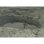 Tábori posta 622, Virágh János (1. honvéd gyalogezred), levele családjának, bombatölcsér kereszttel, egyenruha, 1. világháború, katona, monarchia, 1917. V., 1910-es évek, Eredeti fotó, papírkép, hátulján feliratozott Tábori posta, fotó képeslap. 