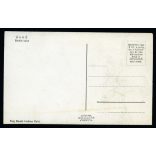 „Borkút ucca”, Rahó, Kárpátalja, falukép patakkal, helytörténet, 1940-es évek, Horthy-korszak, Eredeti képeslap fotó, papírkép, Feig Bernát kiadása.  