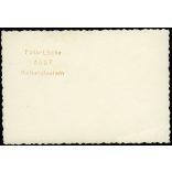 Foto-Löcke, Kaiserslautern, Németország, katona, egyenruha, náci, 2. világháború, Reichsarbeitsdienst (Birodalmi Munkaszolgálat) tagjai, ásó, lapát, 1940-es évek, Horthy-korszak, Eredeti fotó, hátulján jelzett papírkép.  